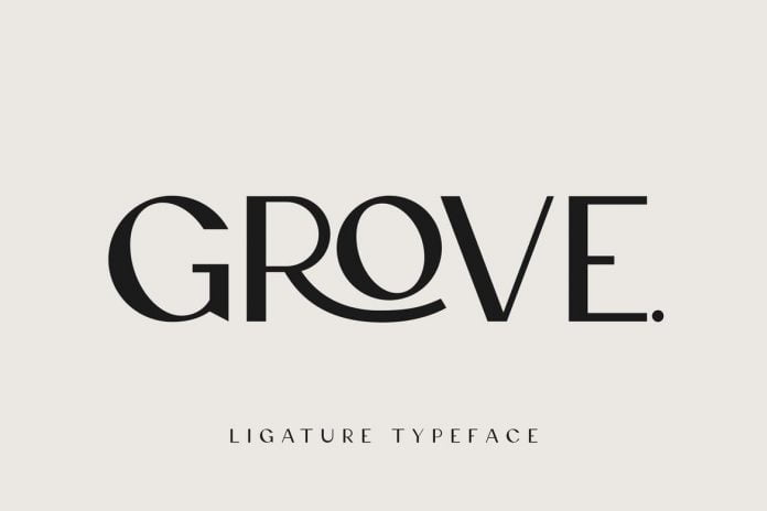 Grove - Modern Ligature Sans Serif