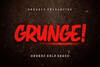 Grunge! Font