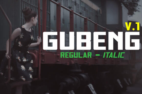 Gubeng Font