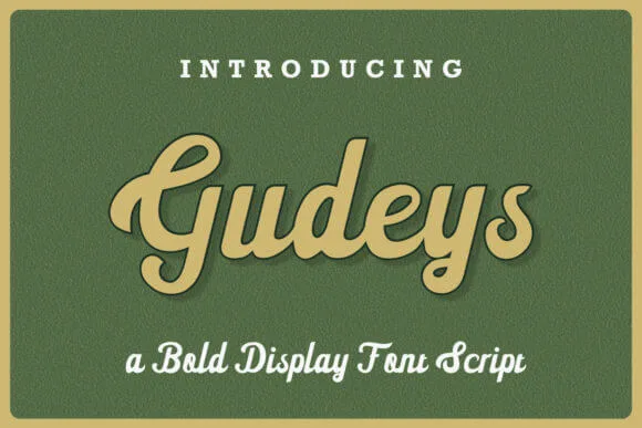 Gudeys Font