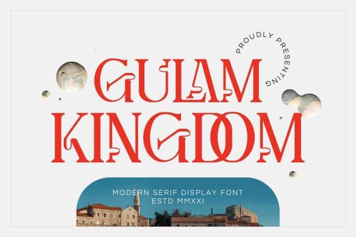 Gulam Kingdoom Font