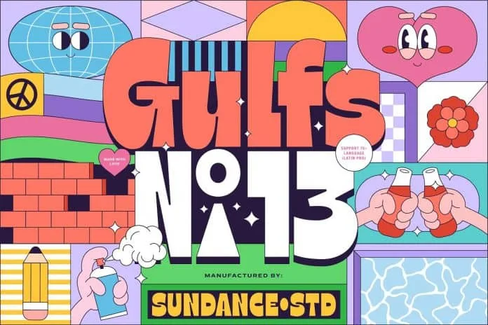 Gulfs Display Font Family