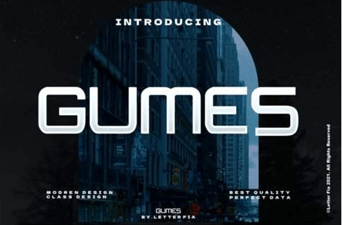 Gumes Font