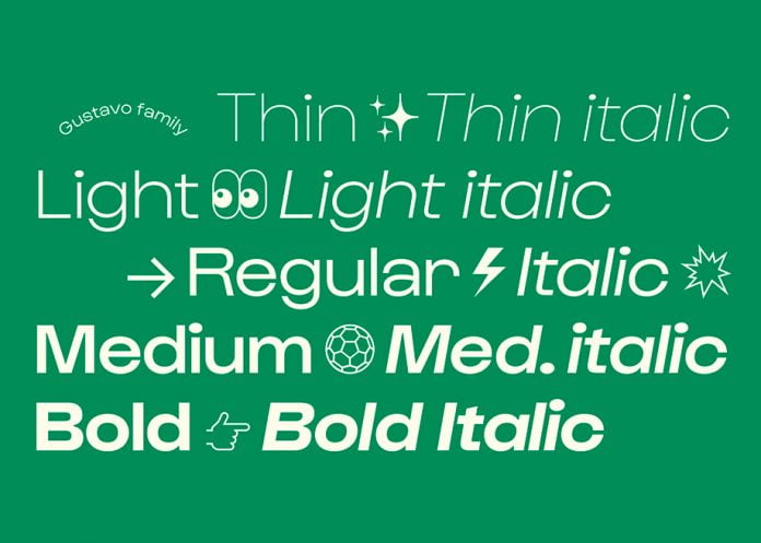Gustavo Font Family