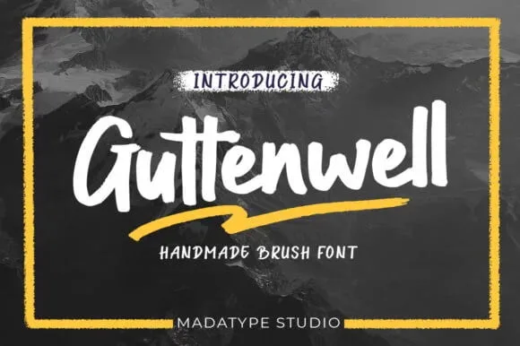 Guttenwell Font
