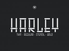 HARLEY - All Caps Sans Font