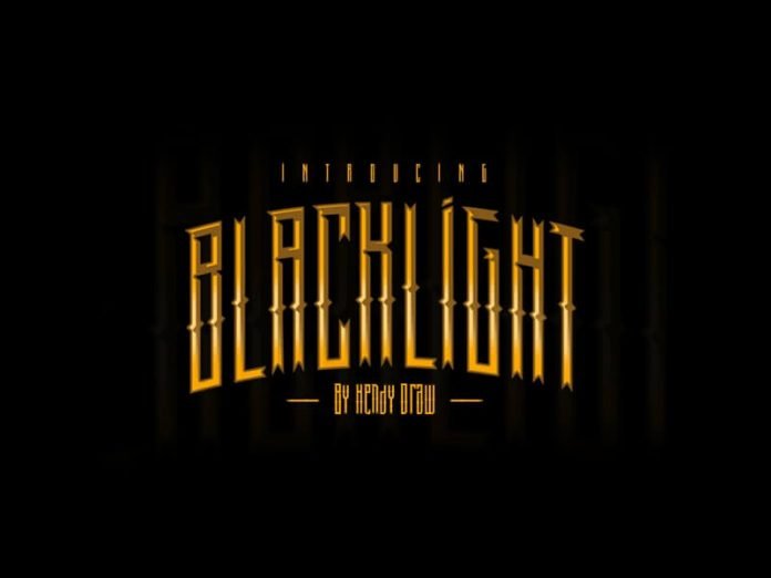 HD Black Light Font