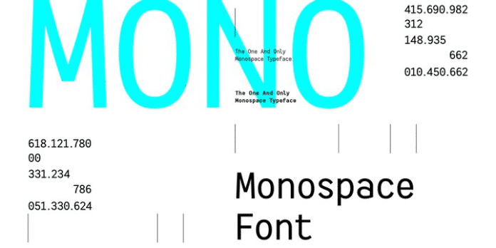 HF Monorita Font