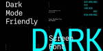 HF Monorita Font