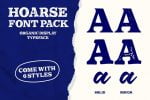 HOARSE Font Pack