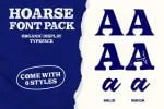 HOARSE Font Pack