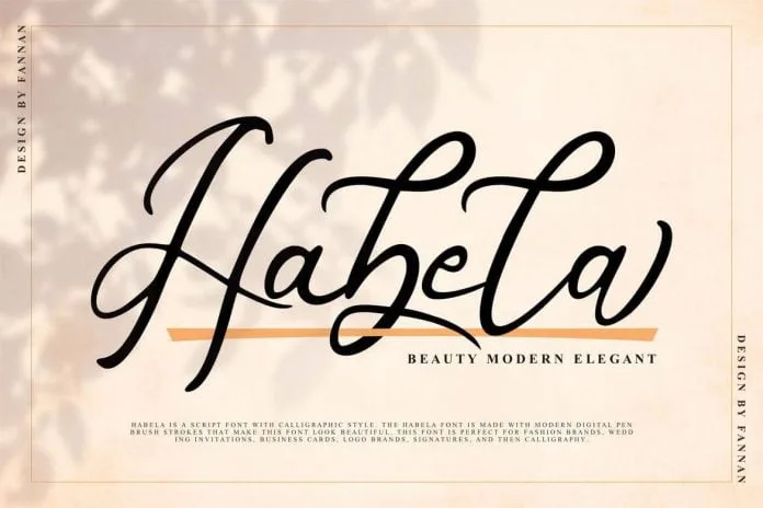 Habela Beauty Modern Elegant