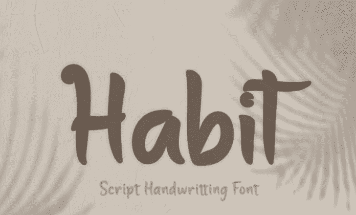 Habit Font