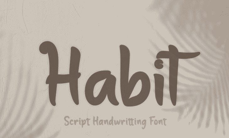 Habit Font