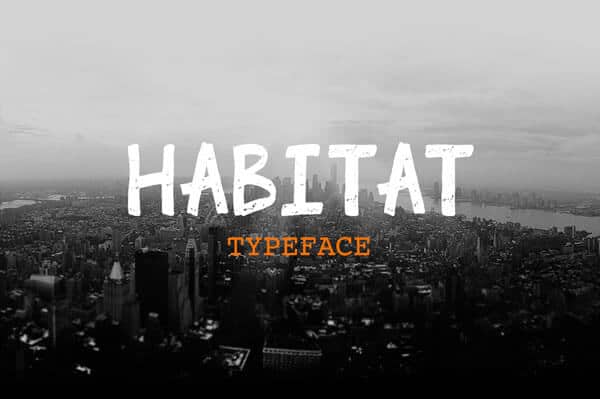 Habitat Font