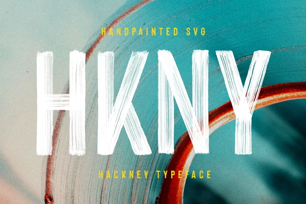 Hackney SVG Font