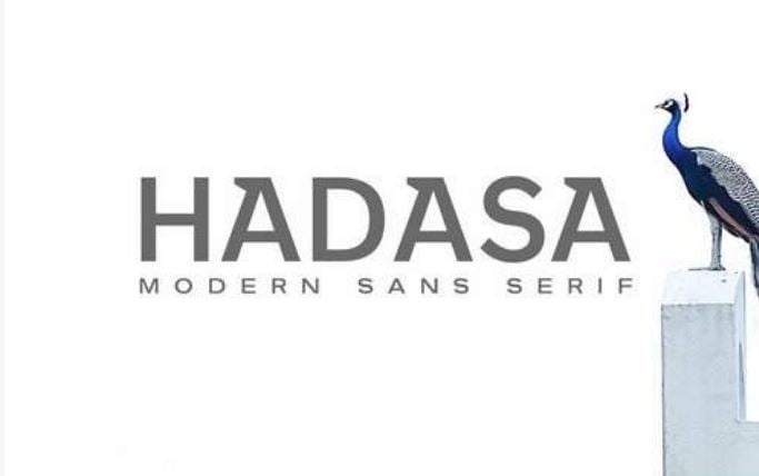 Hadasa family Font