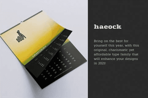 Haeock Family Font