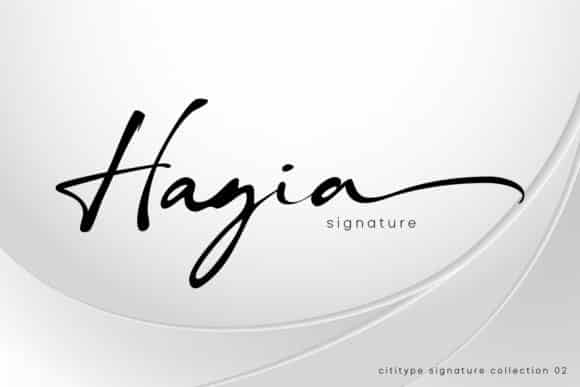 Hagia Font