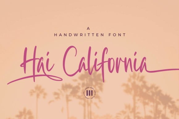 Hai California Font