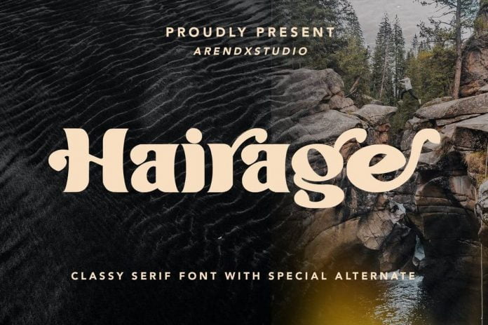 Hairage - Classy Serif Font