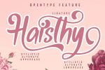 Haisthy Beauty Script Font