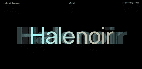 Halenoir Font Family
