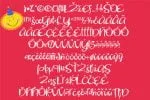Half Birthday Font