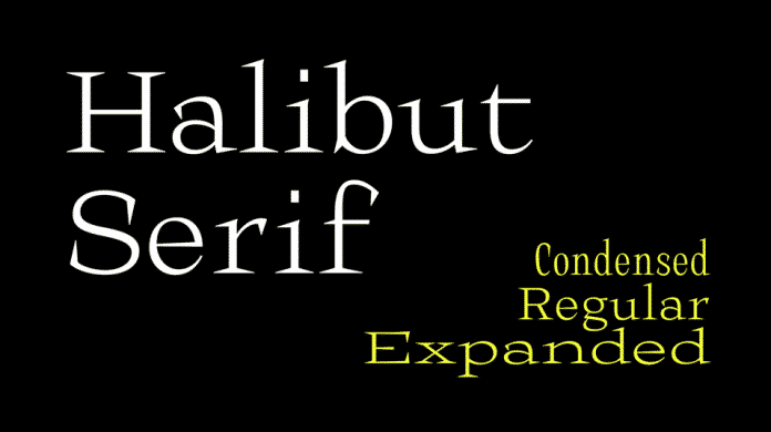 Halibut Serif Font