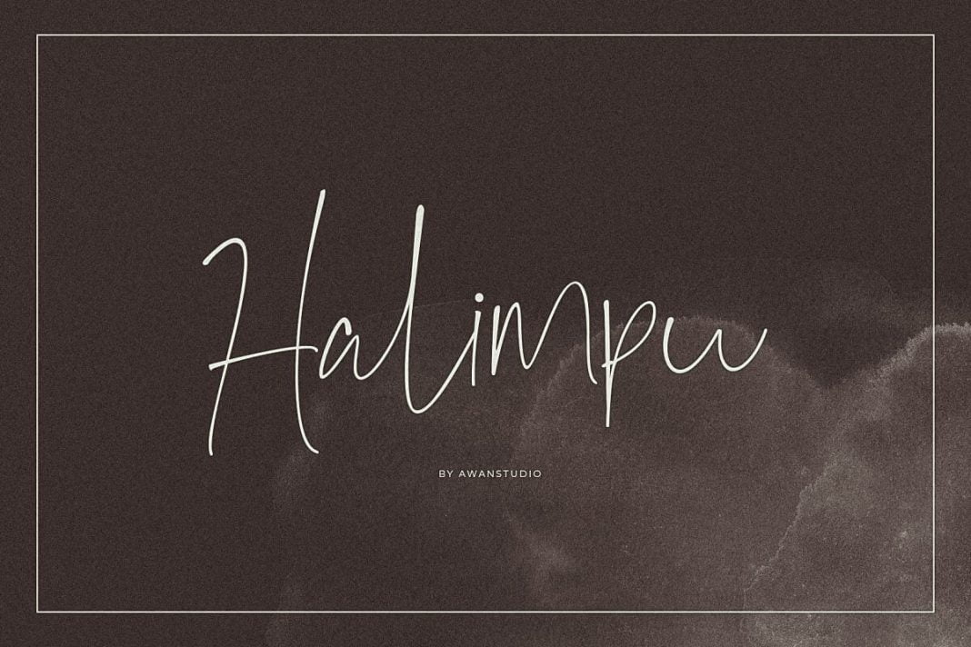 Halimpu Script Font
