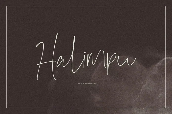 Halimpu Script Font