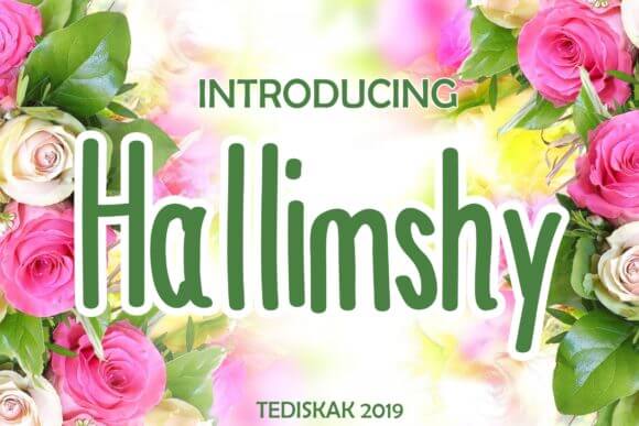 Hallimshy Font