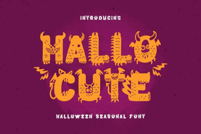 Hallocute Font