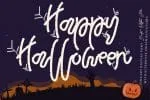 Halloween Bamboo Font