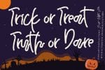 Halloween Bamboo Font