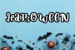 Halloween Creepy Font