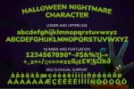 Halloween Nightmare Font