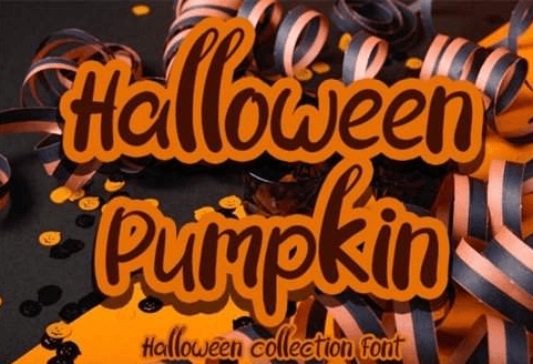 Halloween Pumpkin Font