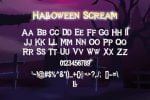 Halloween Scream Font