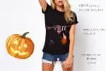 Halloween Woody Alphabet Fonts Family