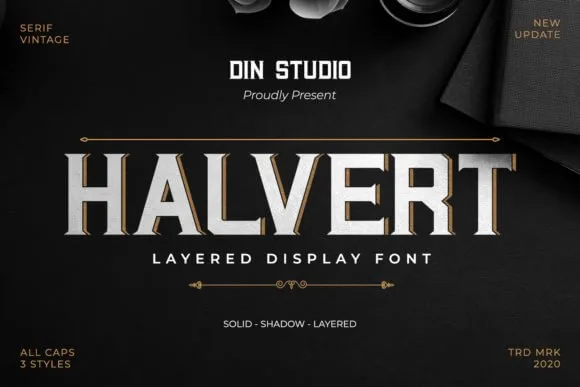Halvert Font