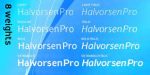 Halvorsen Pro Font