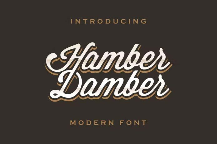 Hamber Damber Font