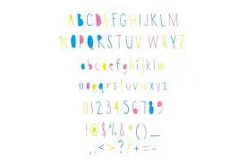 Hand Drawn Font- Crocodilia
