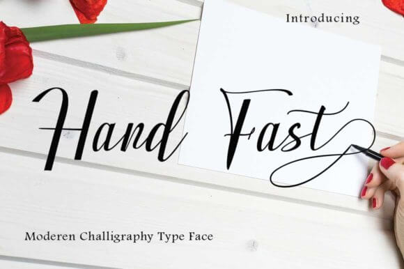 Hand Fast Font