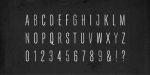 Hand Gothic Font