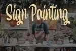 Hand Paint - Old Fashion Script
