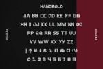 HandBold Font