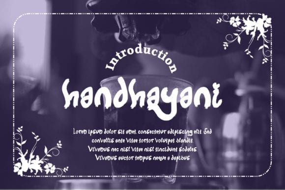 Handhayani Font