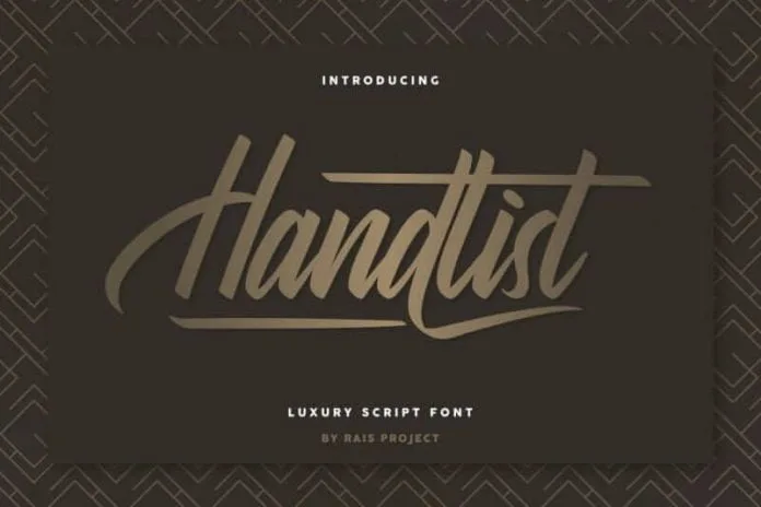 Handlist Font
